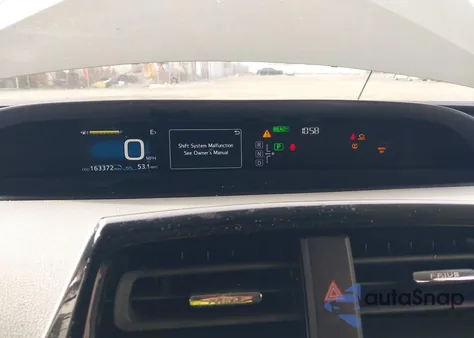 2016 Toyota Prius Two из США, поврежденный, VIN JTDKBRFU1G3019084